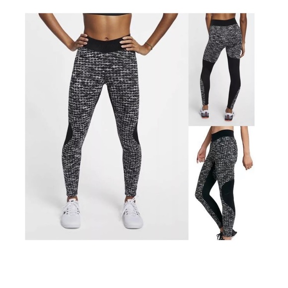 NWT Nike women's workout tights leggings pants L - Picture 3 of 7